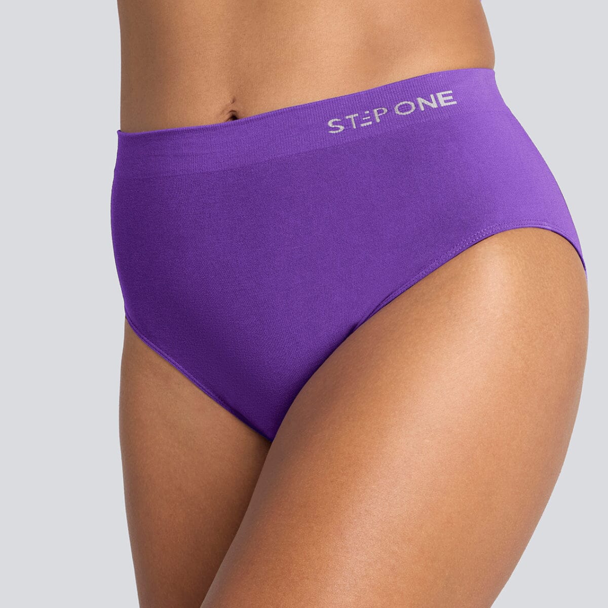 Women's SmoothFit Full Brief - Purple Haze - Bamboo Underwear - Model:Yolanda
