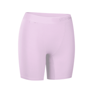 Women's Body Shorts - Lilac Snow - Bamboo Underwear
