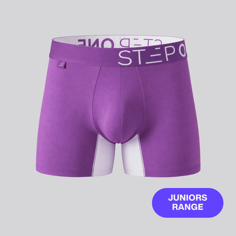 Purple & White