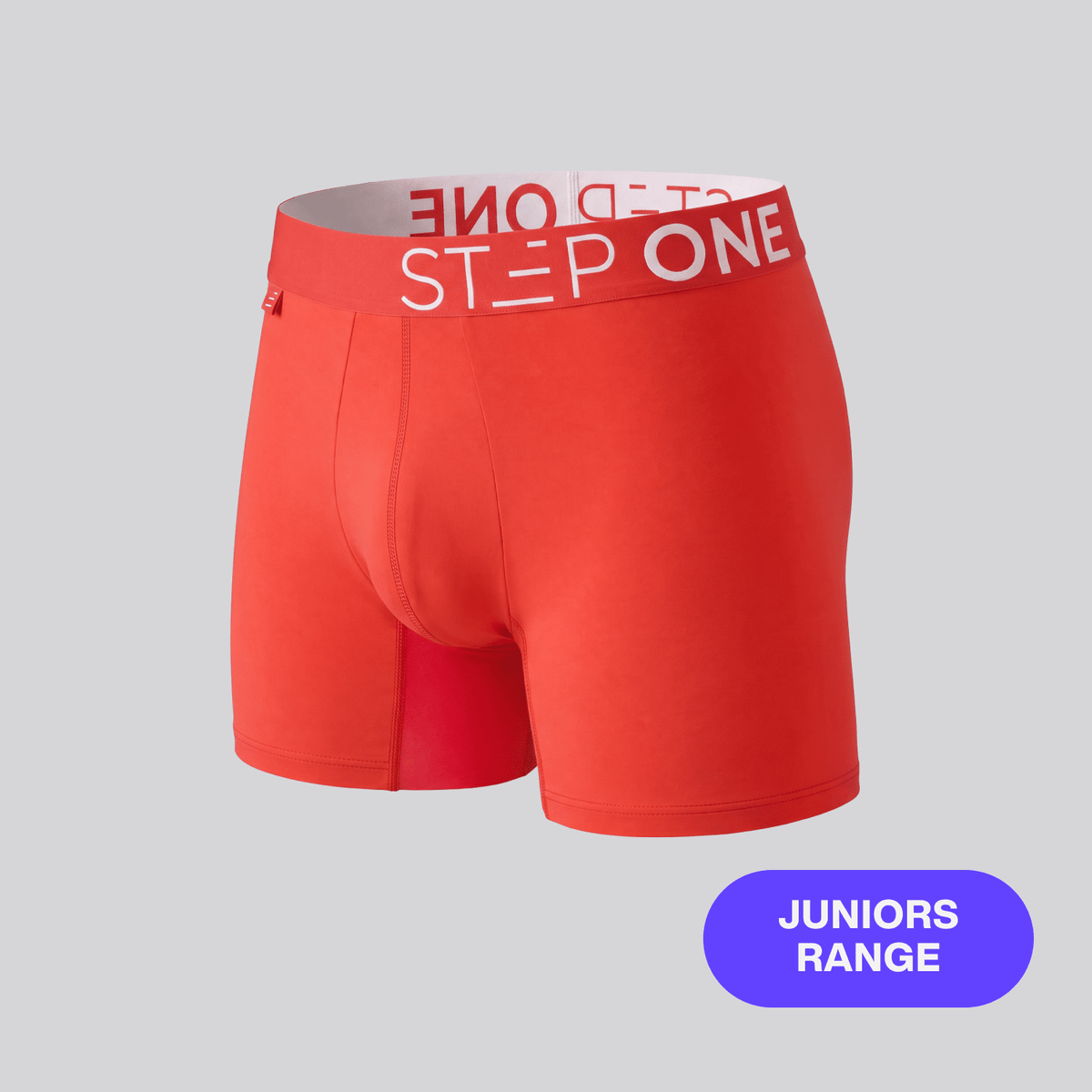 Junior Trunk - Rosso - Bamboo Underwear
