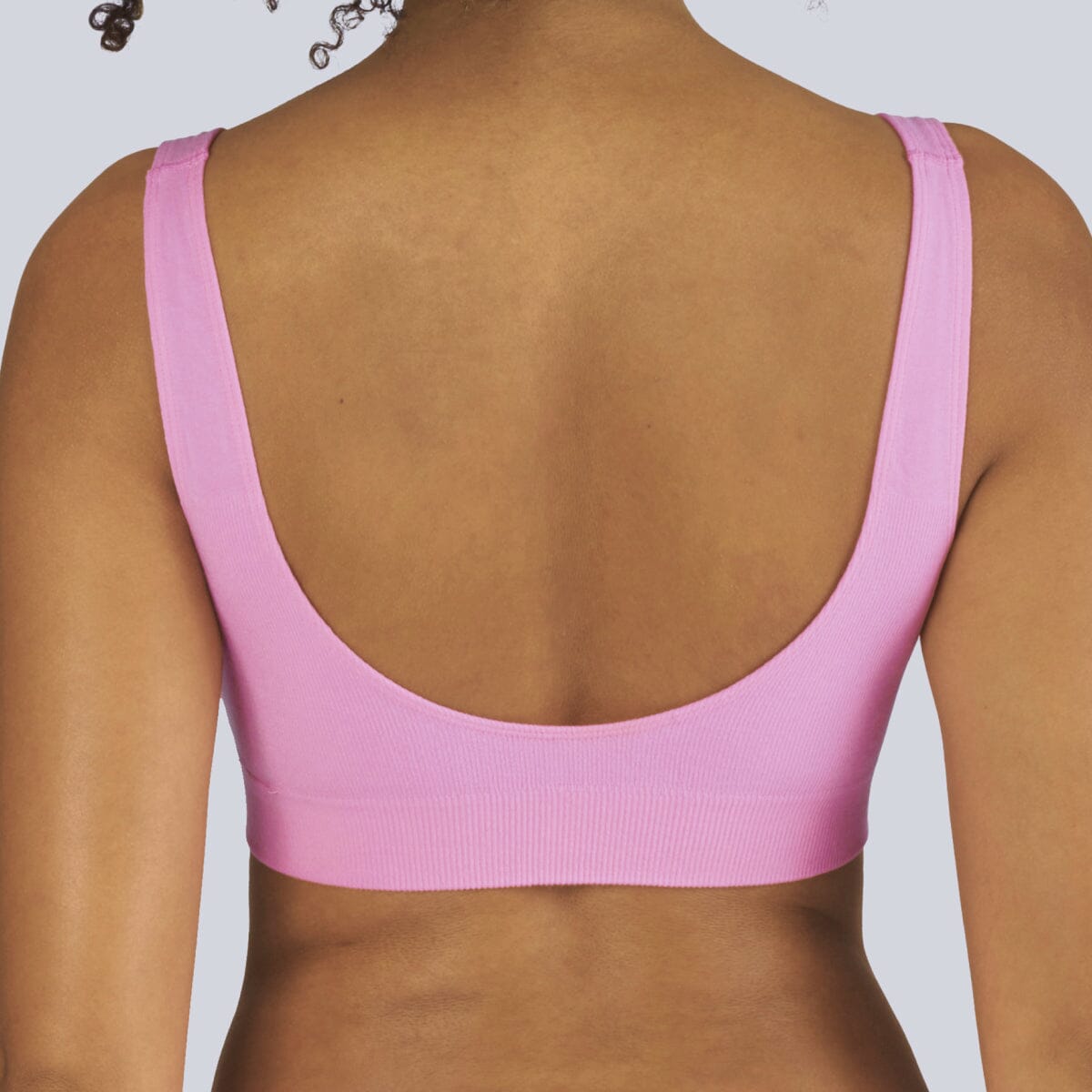 Women's SmoothFit Padded Bra - Prism Pink - Bamboo Underwear