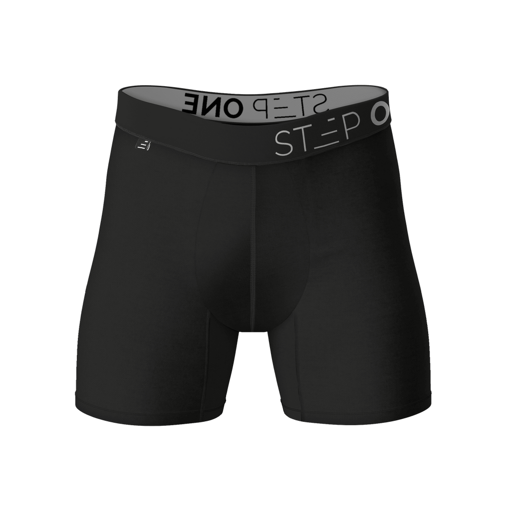 Boxer Brief - Hibiscus  Step One Men's Underwear UK