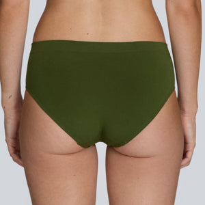 Women's SmoothFit Bikini Brief - Olive Green - Bamboo Underwear