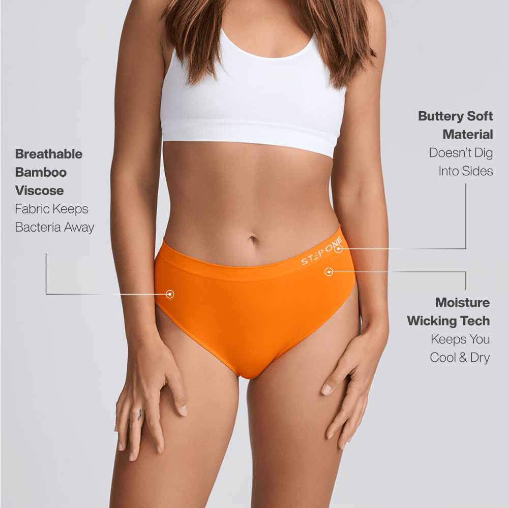 Women's SmoothFit Bikini Brief - Sunset Spritz - Bamboo Underwear