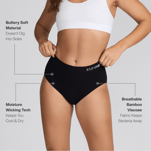 Women's SmoothFit Full Brief - Espresso-Tini - Bamboo Underwear
