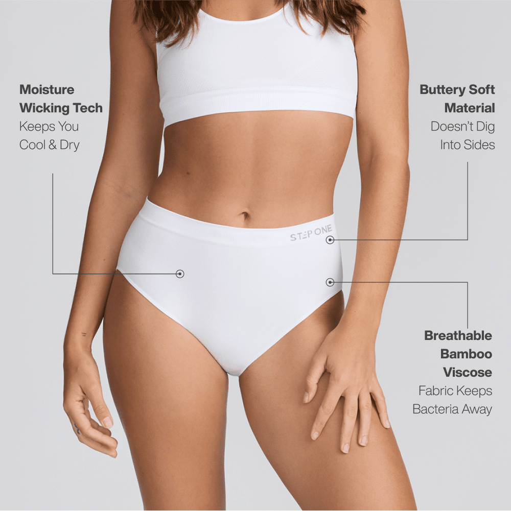 Women's SmoothFit Full Brief - Piña Colada - Bamboo Underwear