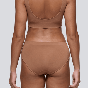 Women's SmoothFit Bikini Brief - Tan - Bamboo Underwear