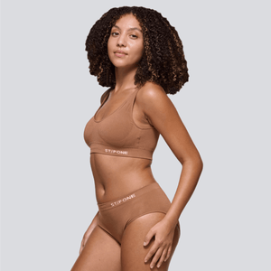 Women's SmoothFit Bikini Brief - Tan - Bamboo Underwear
