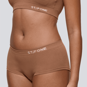 Women's SmoothFit Boyleg - Tan - Bamboo Underwear