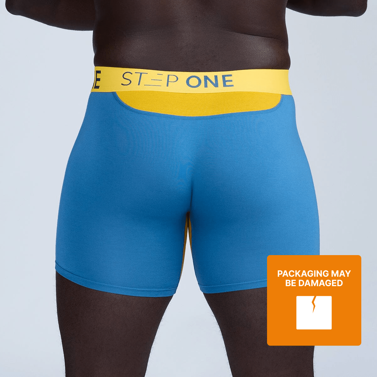 Trunk - Blue & Orange - Bamboo Underwear