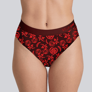 Women's Bikini Brief - Get Thorny - Bamboo Underwear