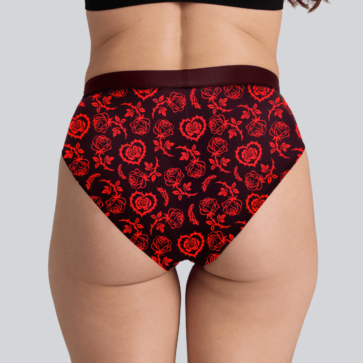 Women's Bikini Brief - Get Thorny - Bamboo Underwear