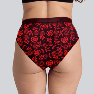 Women's Bikini Brief - Get Thorny - Bamboo Underwear