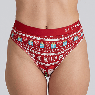 Women's Bikini Brief - Jingle Balls - Bamboo Underwear