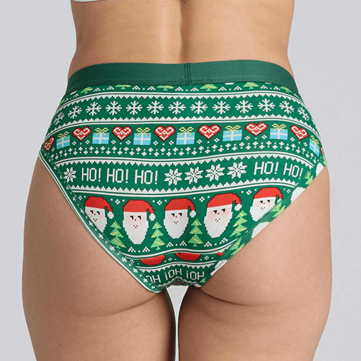 Women's Bikini Brief - Mistle Toes - Bamboo Underwear