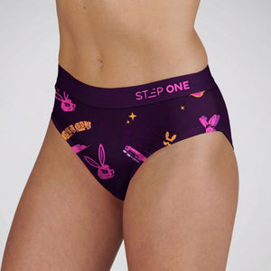 Women's Bikini Brief - Bad Bunniez - Bamboo Underwear