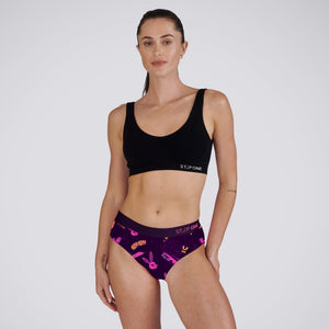Women's Bikini Brief - Bad Bunniez - Bamboo Underwear