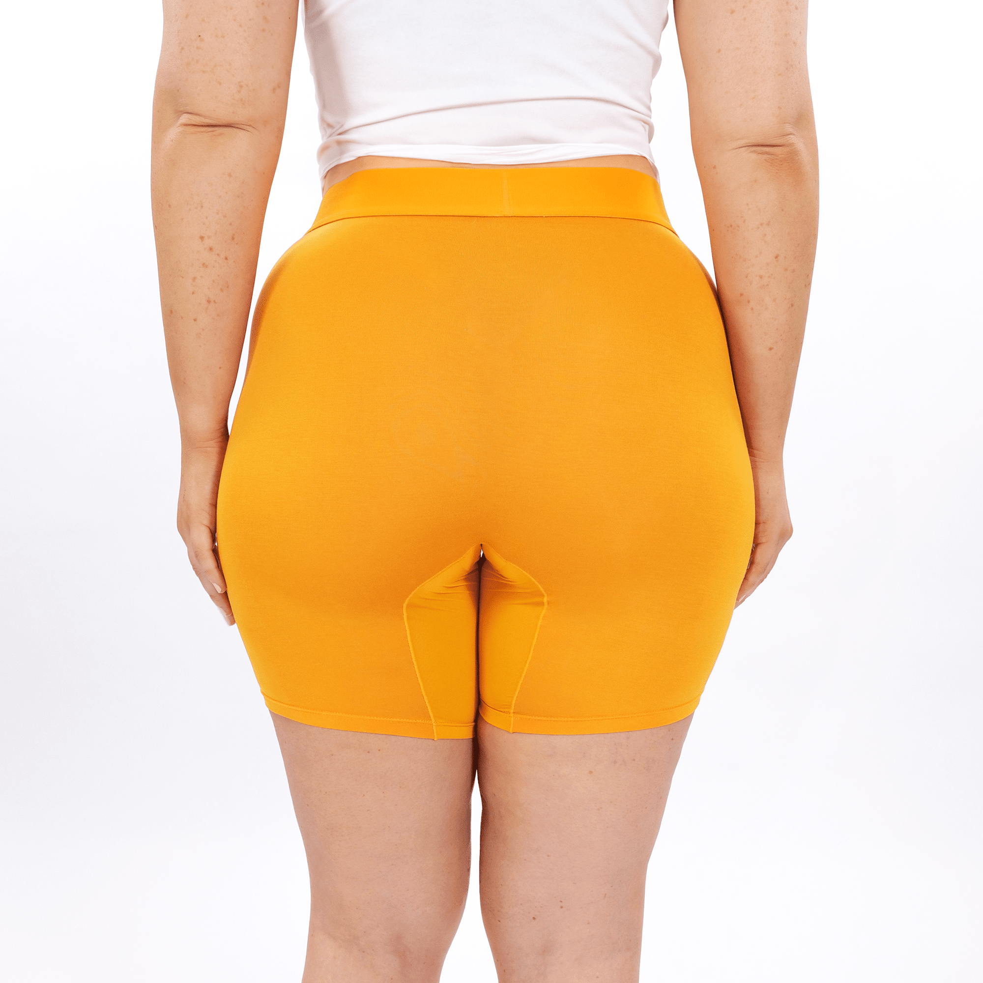 Yellow Body Short Underwear for Women