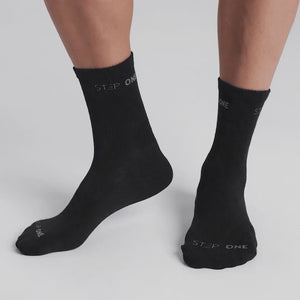 Crew Sock 4 Pack - Black