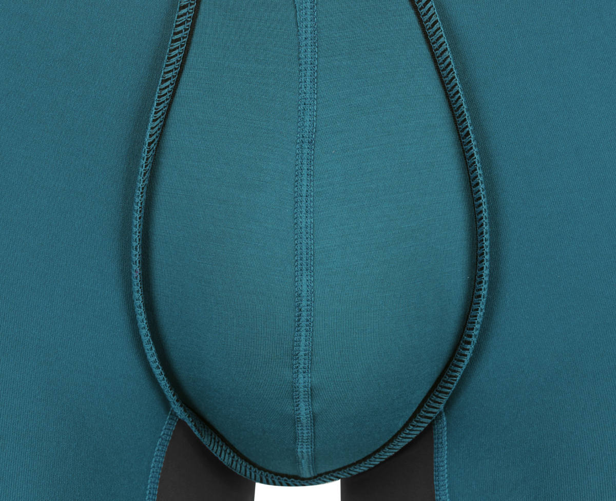 Close-up of the 3D Comfort Pouch on Step One boxer briefs