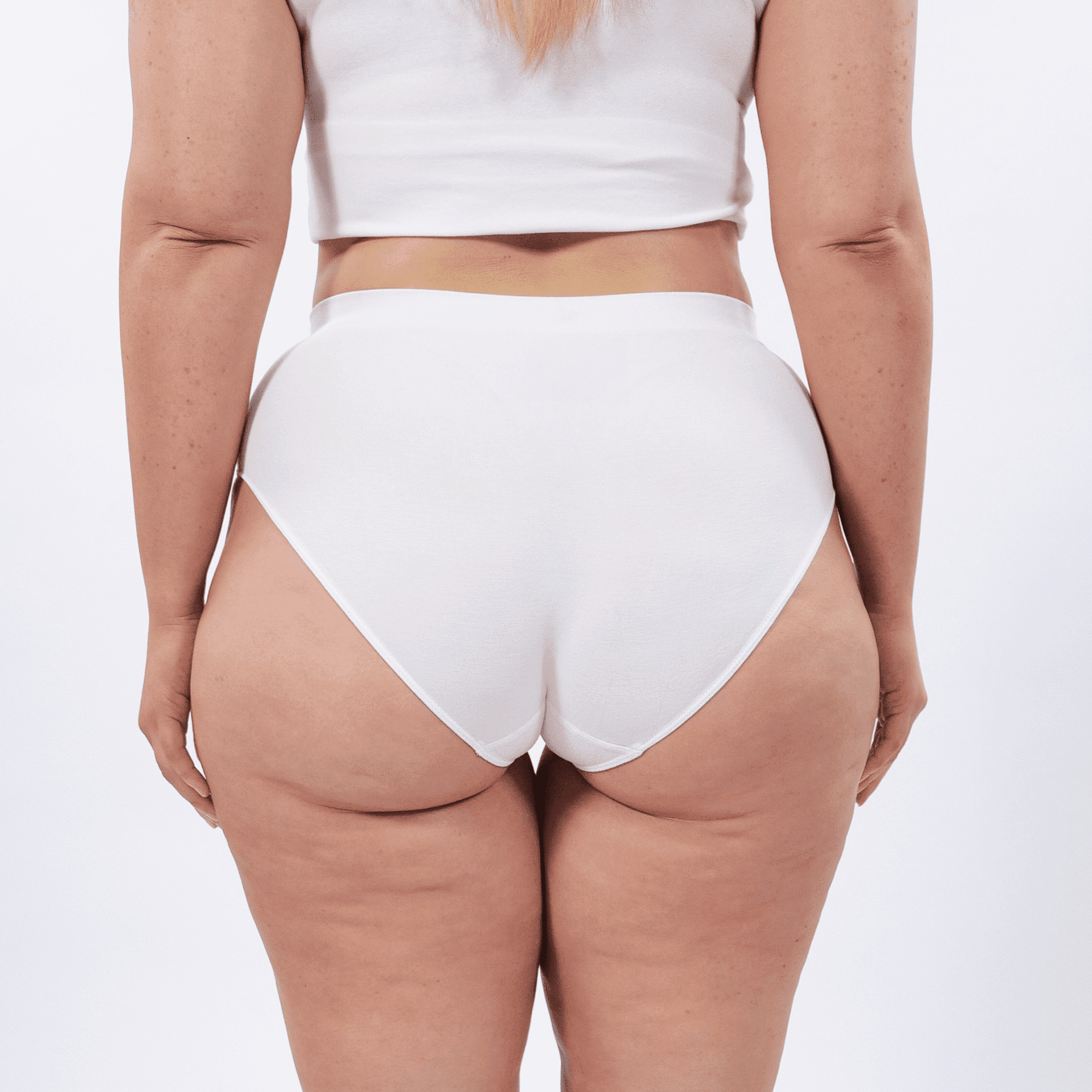 Women's SmoothFit Full Brief - Pina Colada - Model - #size_XL