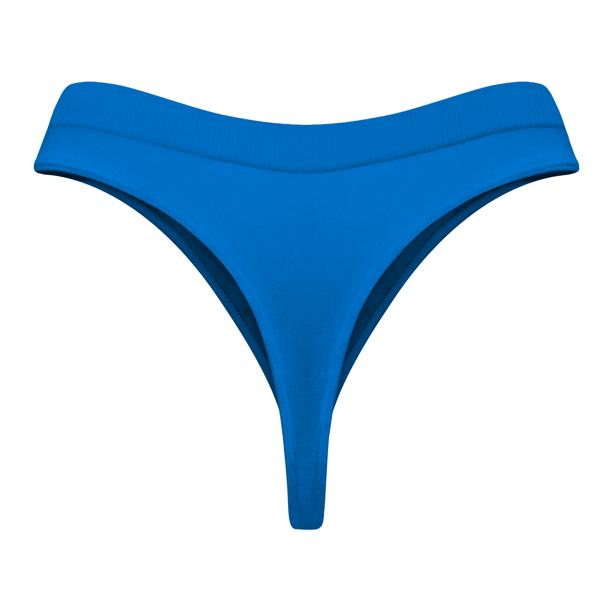 Women's Seamfree Thong - Blue Lagoon